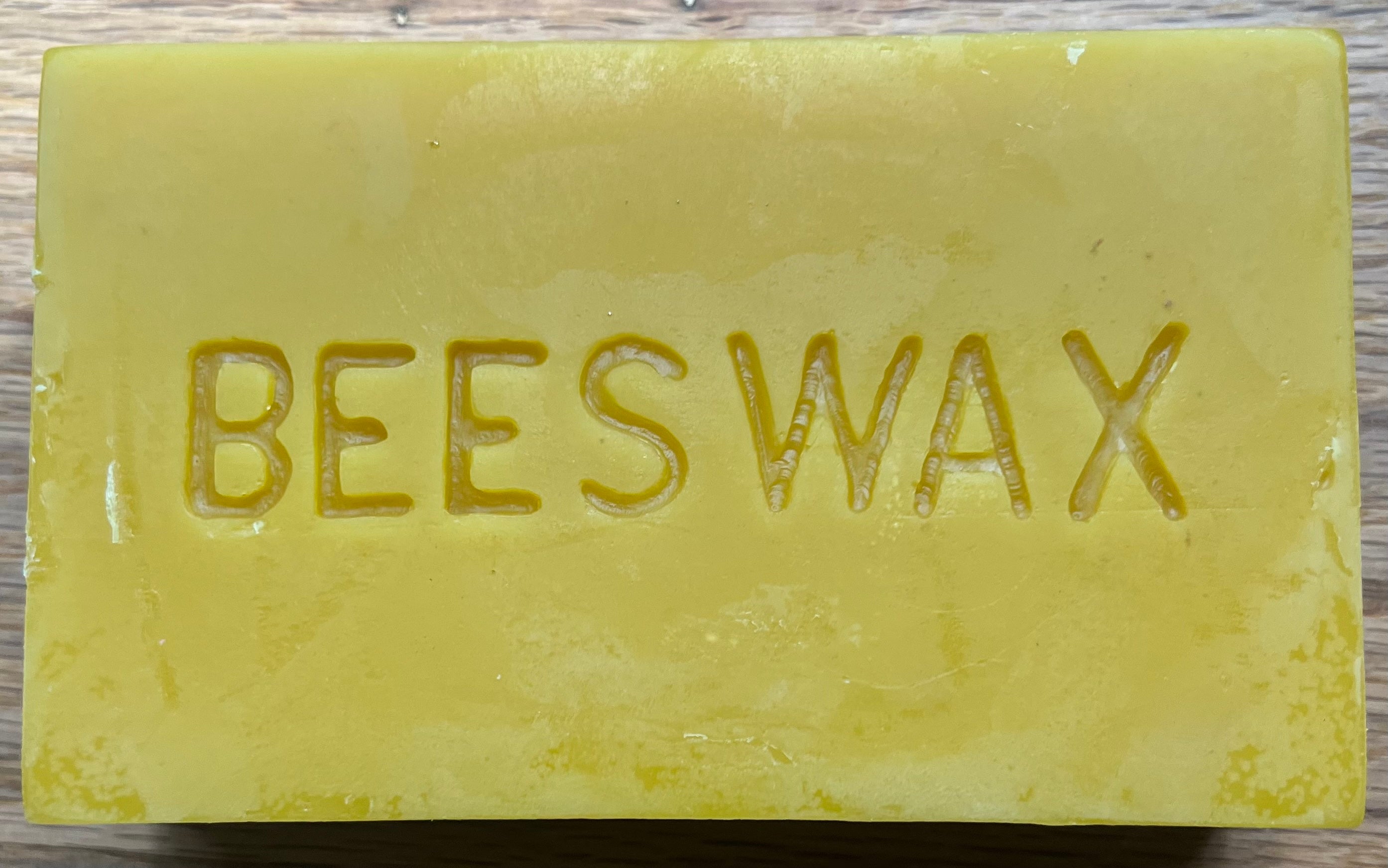 One-Pound Pure Beeswax Block